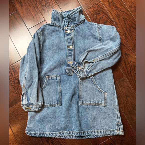Zara Other - Zara Denim Dress 2-3T